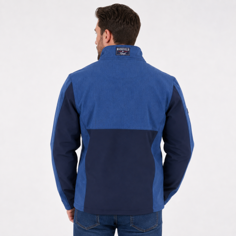 Softshell Ruckfield French Rugby Club navy blue 