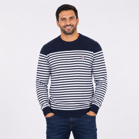 French Rugby Club navy blue sweater