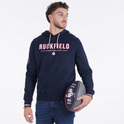 Ruckfield French Rugby Club hoodie navy blue