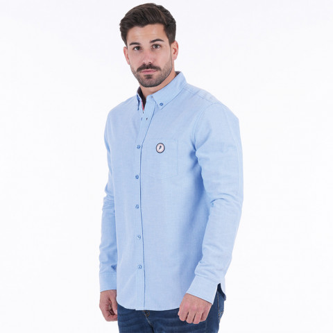 Long-sleeved shirt Ruckfield French Rugby Club sky blue 