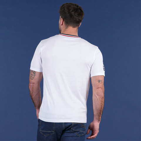 White short-sleeved T-shirt Ruckfield French Rugby Club
