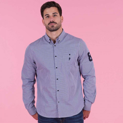 Long-sleeved gingham shirt Ruckfield Members Club House 