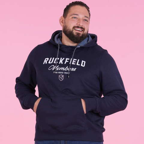 Navy blue hoodie Ruckfield Members Club House