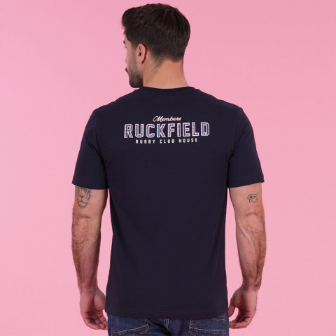 Ruckfield Members Club House short-sleeved T-shirt navy blue