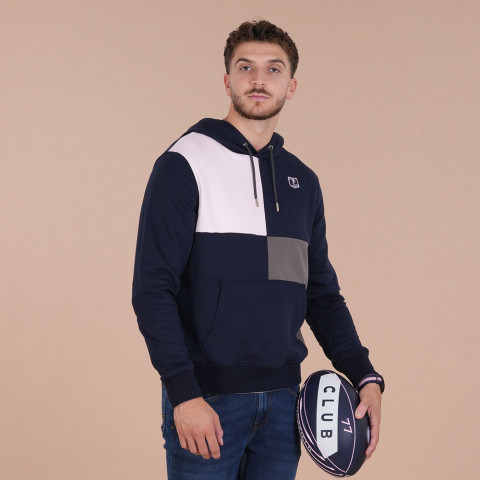 Le Club Ruckfield hoodie navy blue