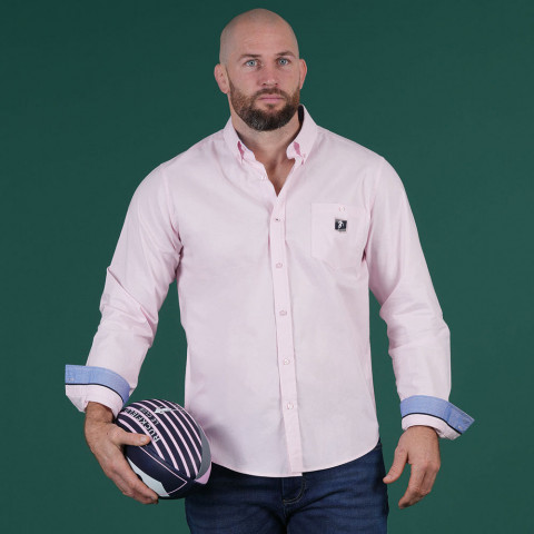 Pink long-sleeved shirt Ruckfield Le Club