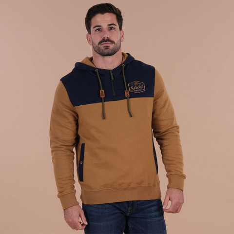 Ruckfield Selected Rugby hoodie beige