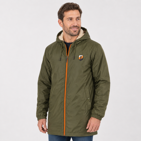 Ruckfield Autumn Rugby Camp windbreaker khaki