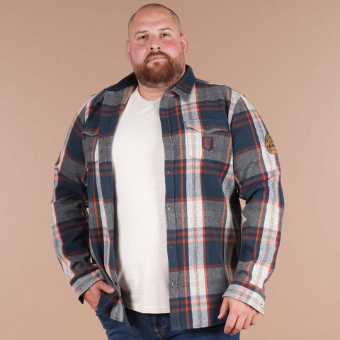 Ruckfield Autumn Rugby Camp plaid overshirt 