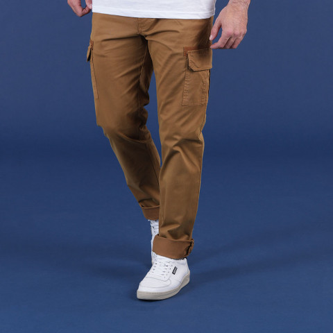 Beige cargo pants
