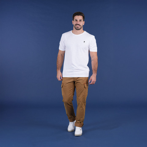 Beige cargo pants