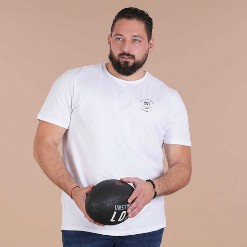 Jonah Lomu by Ruckfield white T-shirt 