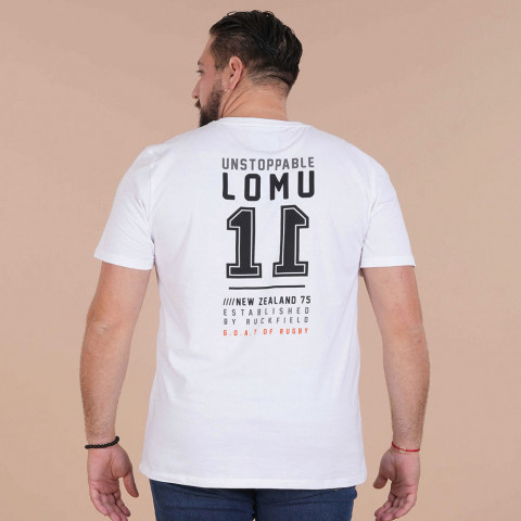 Jonah Lomu by Ruckfield white T-shirt 