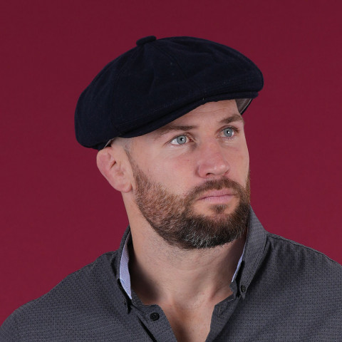 Ruckfield navy beret cap