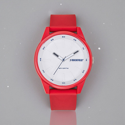 Ruckfield Men's Watch Medium Red
