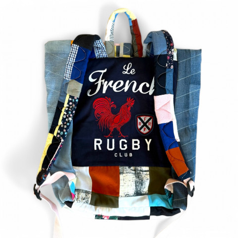 Ruck'cyclé multicolor backpack