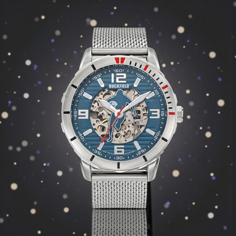 Ruckfield watch silver-plated steel bracelet