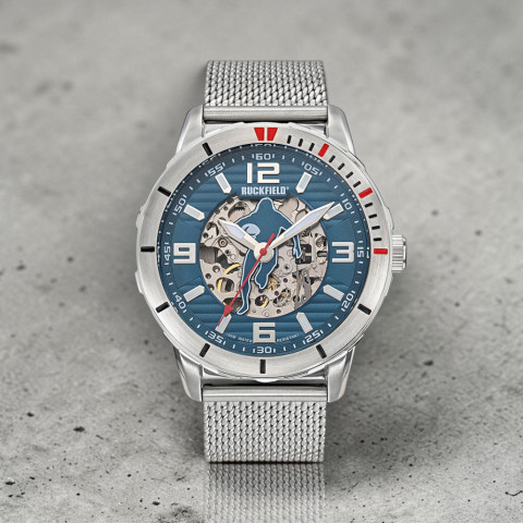 Ruckfield watch silver-plated steel bracelet