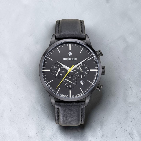 Ruckfield watch matte black bracelet