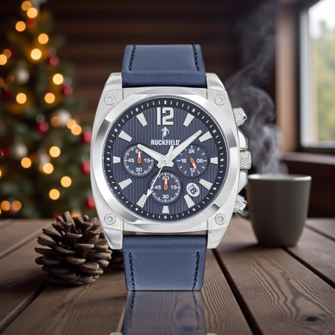 Ruckfield dark blue men's watch