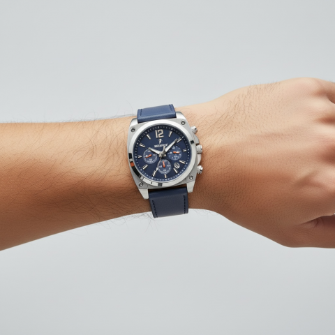 Ruckfield Flowers of Rugby short-sleeved shirt navy blue