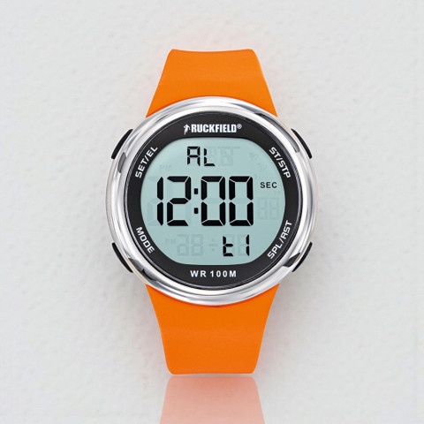 Ruckfield watch orange bracelet