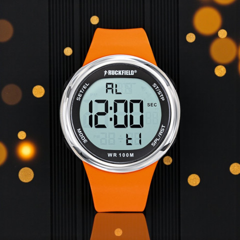Ruckfield watch orange bracelet