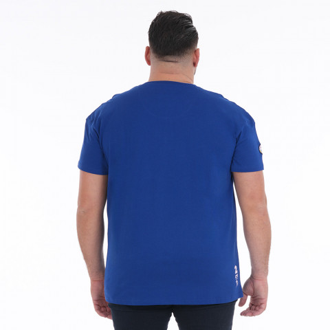 Ruckfield x 2CV blue short-sleeved T-shirt