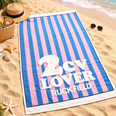 Beach towel Ruckfield x 2CV