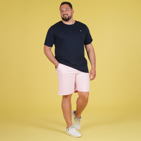 Ruckfield essential pink fleece shorts