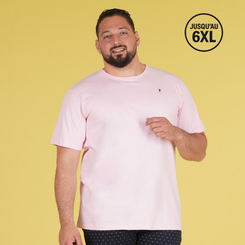 T-shirt supima - Le Basique premium Ruckfield rose