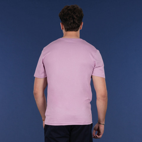 T-shirt supima - Le Basique premium Ruckfield parme