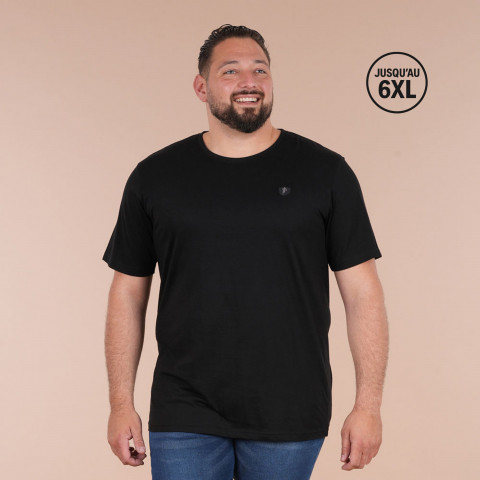 T-shirt supima - Le Basique premium Ruckfield noir