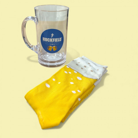 Saint Patrick's Day pack: socks & beer mug