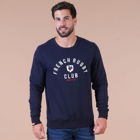 Ruckfield French Rugby Club navy blue sweatshirt 