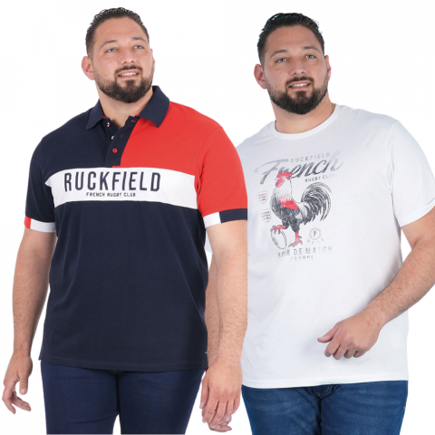 Duo pack polo + short-sleeved t-shirt Ruckfield French Rugby Club