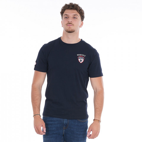 Short-sleeved T-shirt Ruckfield French Rugby Club navy blue