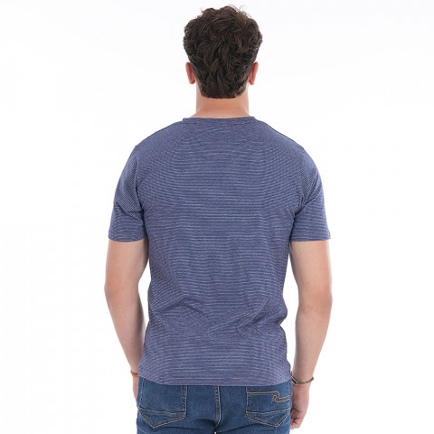 Ruckfield FRC short-sleeved blue & white striped T-shirt 