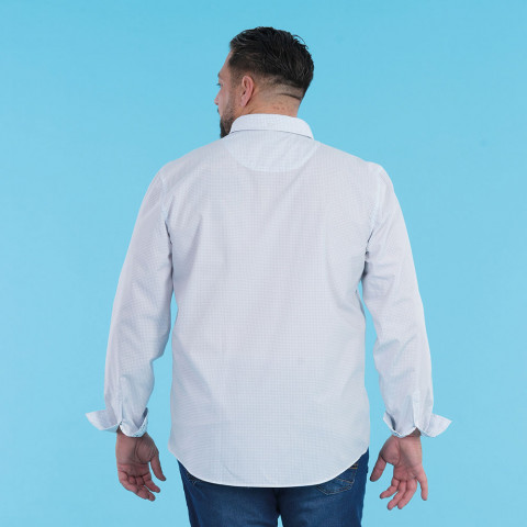 White no-iron long-sleeved shirt Ruckfield Ligne City
