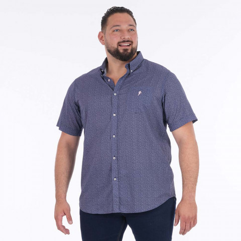 Blue short-sleeved shirt Ruckfield Ligne City