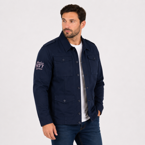 Navy blue Saharienne Ruckfield Members Club House Rugby