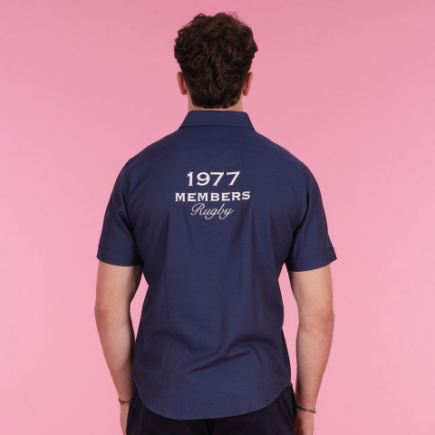 Ruckfield Members Club House Rugby blue shirt 