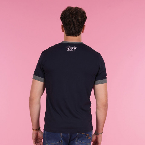 Short-sleeved T-shirt Ruckfield Members Club House Rugby navy blue