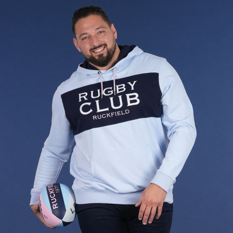 Sweat Shirt Ruckfield Le club light blue