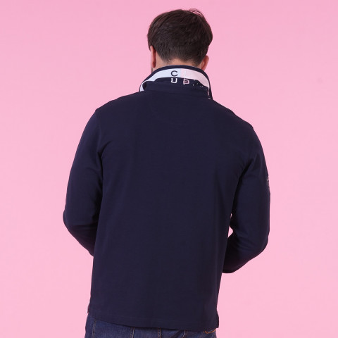 Polo ML color block Ruckfield Le Club  - Grande taille S à 5XL