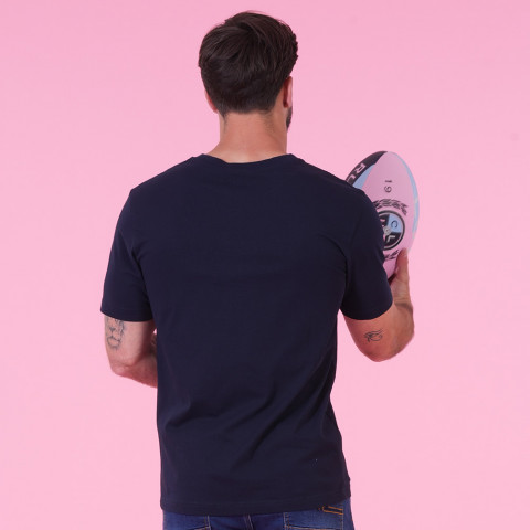 Plain navy T-shirt Ruckfield Le CLub