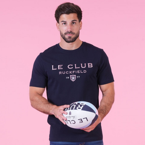 Plain navy T-shirt Ruckfield Le CLub
