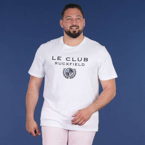 White short-sleeved T-shirt Ruckfield Le Club