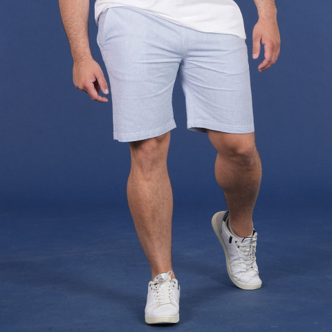 Ruckfield Le Club seersucker Bermuda shorts