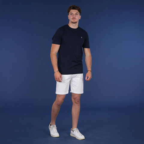 Bermuda shorts Ruckfield French Rugby Club white